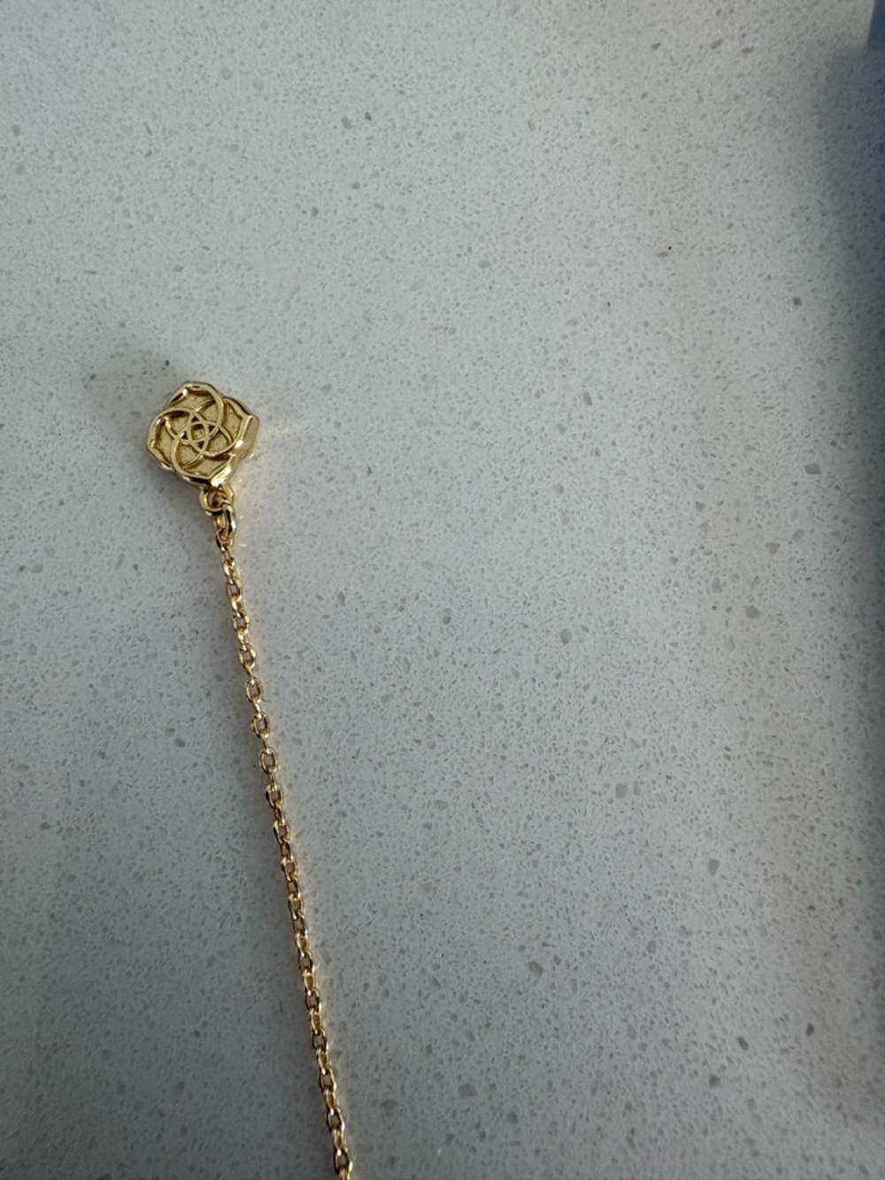 Kendra Scott Gold-Tone Necklace with Blue Evil Eye Pendant - Picture 5 of 7